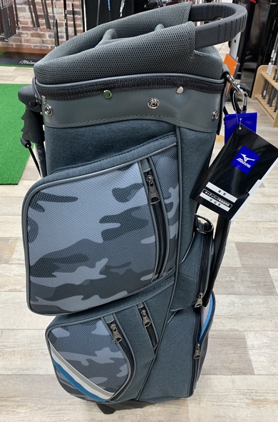 年代物　ミズノ　EVANOVAゴルフキャディバックとクラブ ☆年代物 ミズノ EVANOVAゴルフキャディバックとクラブ 年代物 ミズノ