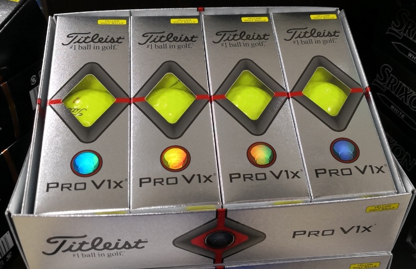 ゴルフボール ゴルフボール　人気 ゴルフボール　プロ使用 タイトリスト PRO V1X PRO V1X イエロー