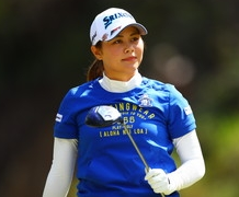 LPGA ゴルフ　女子　ツアー  LPGA 女子プロゴルファー ゴルフ　試合　女子 土佐カントリークラブ 新垣比菜