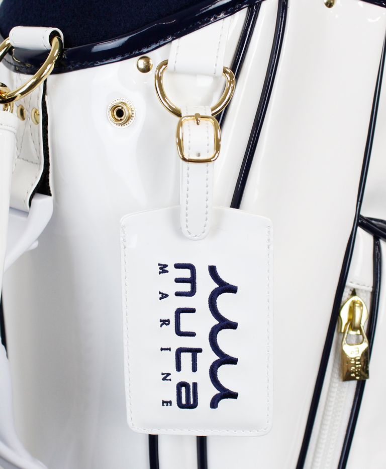 MUTAキャディバッグ/スタンド/ホワイト 美品 Golffreaks｜ゴルフ